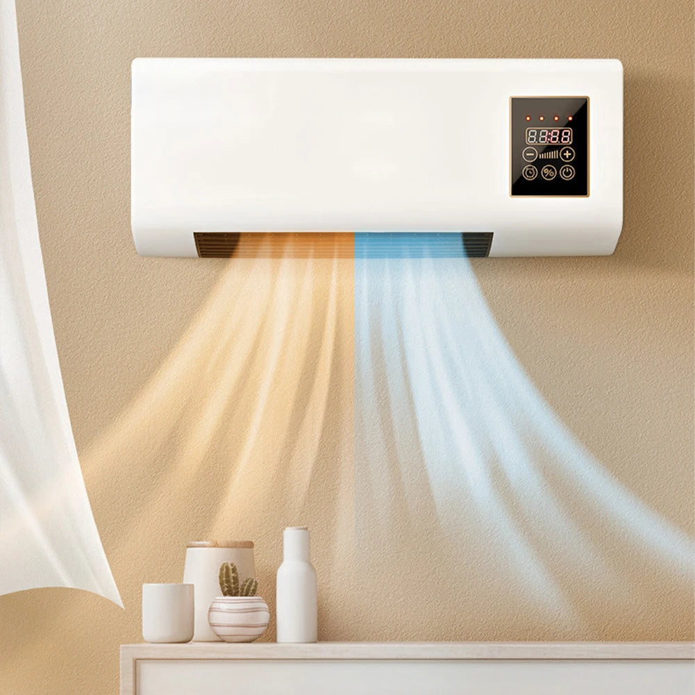 Mini Aire Acondicionado de Pared 2 en 1
