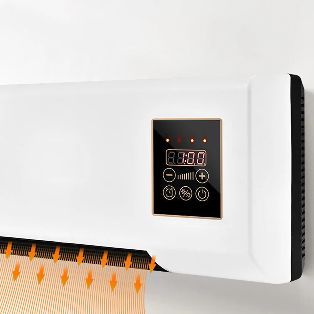 Mini Aire Acondicionado de Pared 2 en 1