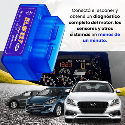 AutoScanner | Mini Scaner de Diagnóstico instantáneo para autos