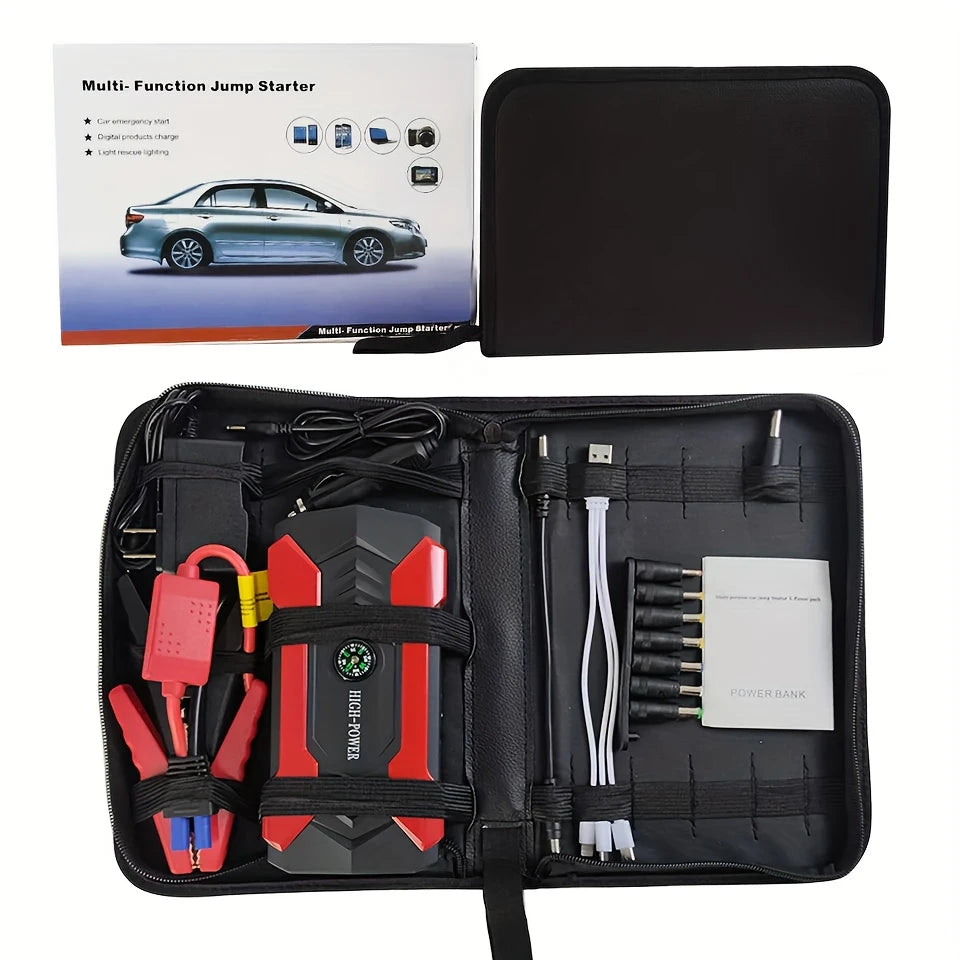 Jumper de Bateria para Carros + Compresor de Aire para Gomas - Combo Semana Santa