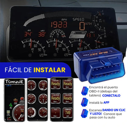 AutoScanner | Mini Scaner de Diagnóstico instantáneo para autos