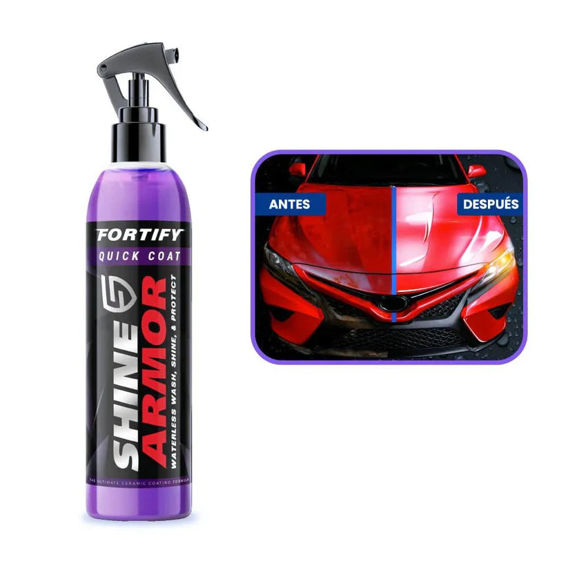 SHINE ARMOR RESTAURADOR - ¡Elimina Rayones y Recupera el Brillo de tu auto!