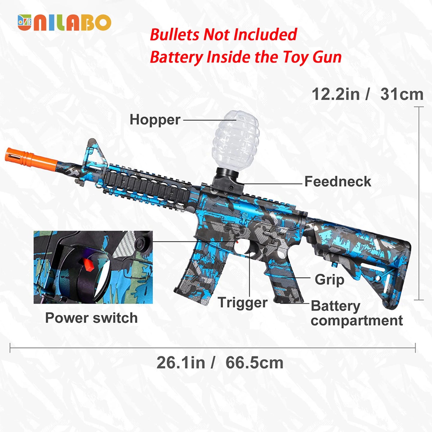 Pistola de Hidrogel automatica 🔫🎯