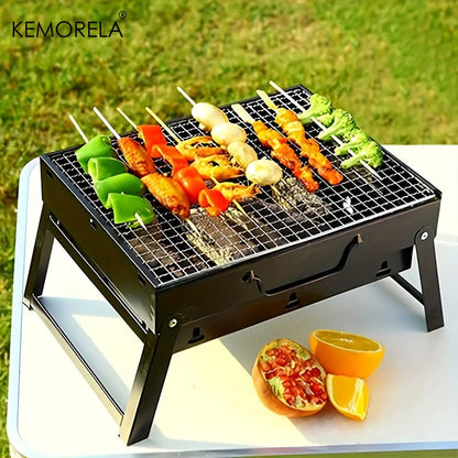 Parrilla Portátil de Acero Inoxidable