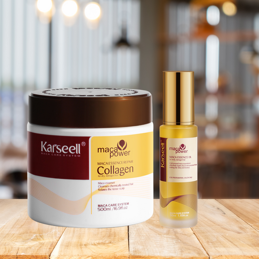 COMBO KARSELL™ | Tratamiento capilar con colágeno - Aceite Marroquí para el Pelo